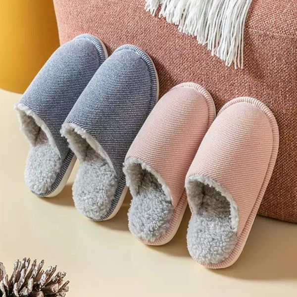 couple shoes house floor indoor winter cotton women slippers men warm fur solid color anti-slip, Black
couple shoes house floor indoor winter cotton women slippers men warm fur solid color anti-slip, Black