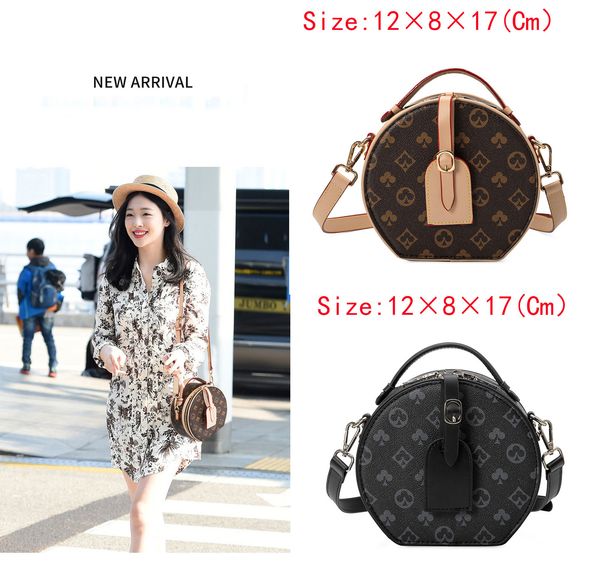 european and american fashion printing small round bag trend women's cake messenger handbags cross-border wholesale portable single sho
european and american fashion printing small round bag trend women's cake messenger handbags cross-border wholesale portable single sho