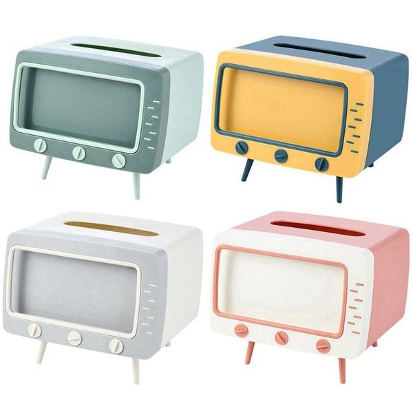 tissue boxes & napkins 1pcs cute tv shape box deskpaper holder dispenser storage napkin case organizer with mobile phone
tissue boxes & napkins 1pcs cute tv shape box deskpaper holder dispenser storage napkin case organizer with mobile phone