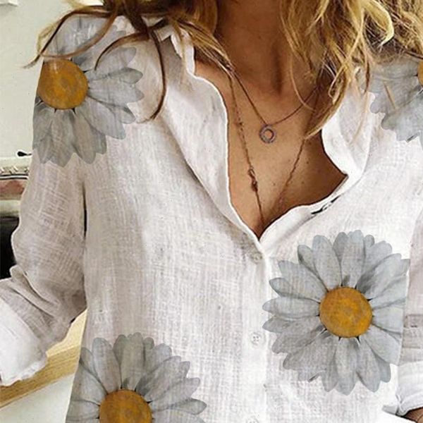 5xl plus size fashion women shirt white and clothes print button office long sleeve blusa feminina
5xl plus size fashion women shirt white and clothes print button office long sleeve blusa feminina