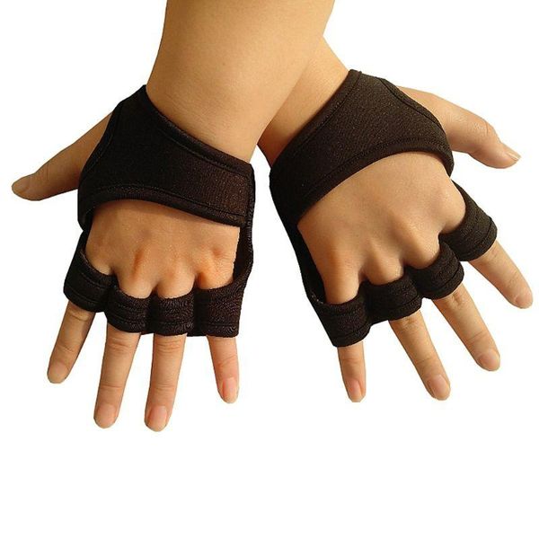 sports gloves 1pair weightlifting workout crossfit fitness weight training grip, Black
sports gloves 1pair weightlifting workout crossfit fitness weight training grip, Black