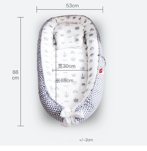 portable travel bed baby nest newborn bed for boys girls infant outdoor cotton crib bumper
portable travel bed baby nest newborn bed for boys girls infant outdoor cotton crib bumper