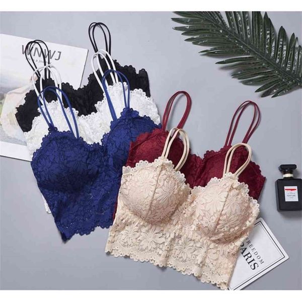 2021 summer women push up wireless lace bra women plus size bralette underwear lingerie full cup, Black;white
2021 summer women push up wireless lace bra women plus size bralette underwear lingerie full cup, Black;white