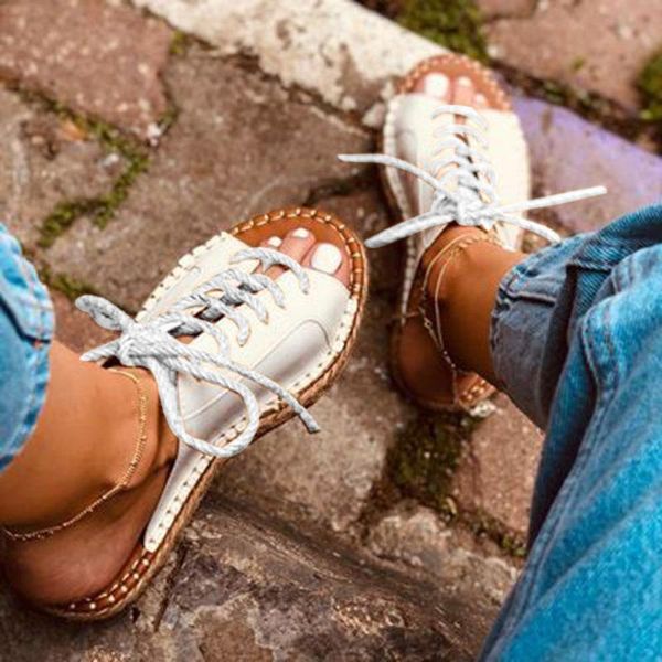 roman lace-up sandals 2021 women's summer comfortable large size peep toe soft beach shoes slippers #0624, Black
roman lace-up sandals 2021 women's summer comfortable large size peep toe soft beach shoes slippers #0624, Black