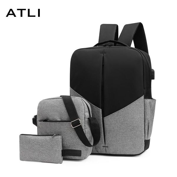 backpack bags for men 2021 three piece casual fashion sports large capacity solid color travel luxury simplicity outdoor bag
backpack bags for men 2021 three piece casual fashion sports large capacity solid color travel luxury simplicity outdoor bag