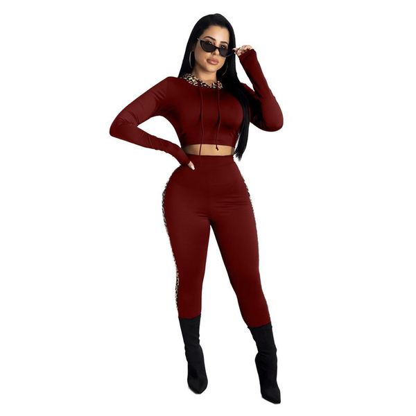 two piece dress women 2 pieces crop and long pant hoodies leopard print set female clothes suit outfits, White
two piece dress women 2 pieces crop and long pant hoodies leopard print set female clothes suit outfits, White