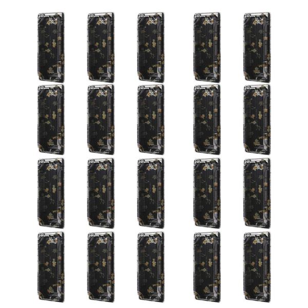 gift wrap 50pcs disposable sushi carry out box fruit cake packing container take boxes (black)
gift wrap 50pcs disposable sushi carry out box fruit cake packing container take boxes (black)