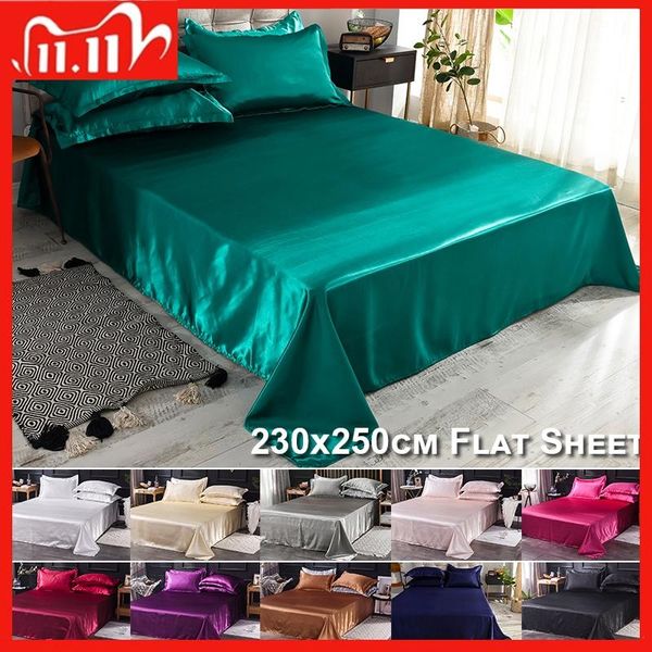 summer bed sheet luxury satin silk sheets 11 colors silky queen king sananas de came for double d30 & sets
summer bed sheet luxury satin silk sheets 11 colors silky queen king sananas de came for double d30 & sets