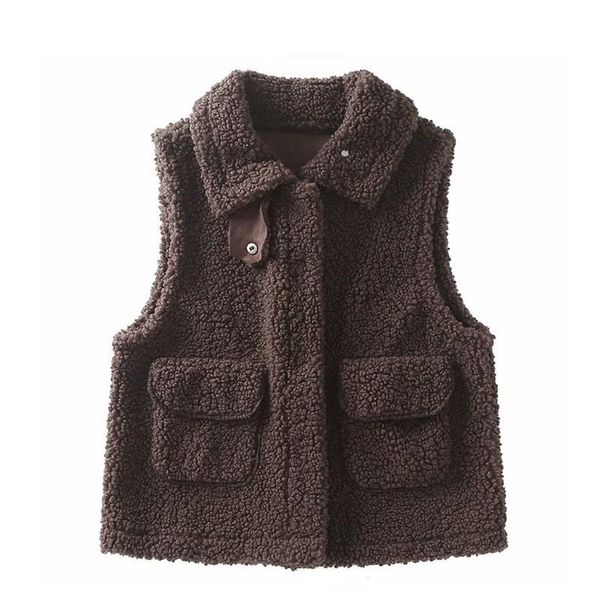 women's vests autumn and winter ladies plush vest sleeveless thick warm women 2021 style, Black;white
women's vests autumn and winter ladies plush vest sleeveless thick warm women 2021 style, Black;white