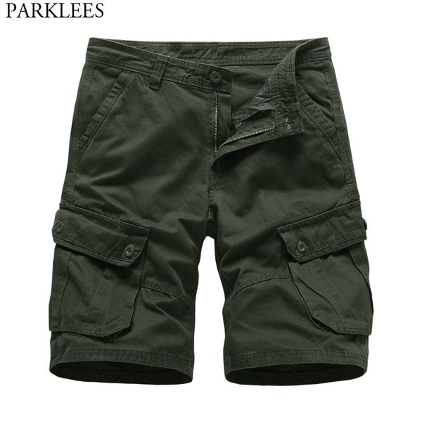 army green military cargo shorts men summer casual knee length multi pocket shorts homme slim fit cotton loose work short male 210522, White;black
army green military cargo shorts men summer casual knee length multi pocket shorts homme slim fit cotton loose work short male 210522, White;black