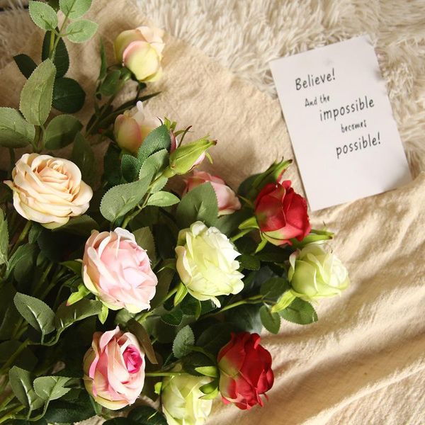 decorative flowers & wreaths 4 rose artificial flower plants bonsai wedding decorations ins wind plant wall mw15189
decorative flowers & wreaths 4 rose artificial flower plants bonsai wedding decorations ins wind plant wall mw15189