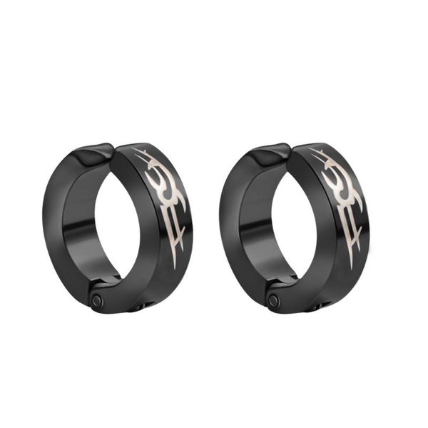 clip-on & screw back 1-2 pcs cool ear cuff earrings for men women black earring without piercing punk rock stainless steel no hole, Silver
clip-on & screw back 1-2 pcs cool ear cuff earrings for men women black earring without piercing punk rock stainless steel no hole, Silver
