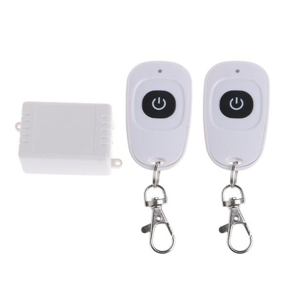 remote controlers ac 220v rf wireless relay control switch receiver + 2 transmitters 433mhz drop
remote controlers ac 220v rf wireless relay control switch receiver + 2 transmitters 433mhz drop