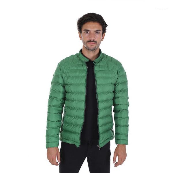 brendon male coat green/green 2029100 men's jackets, Black;brown