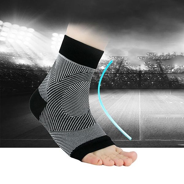 pair ankle support breathable compression nylon spandex sleeve heel cover fitness sports safety sportswear accessories, Blue;black
pair ankle support breathable compression nylon spandex sleeve heel cover fitness sports safety sportswear accessories, Blue;black