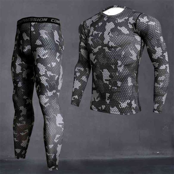 men's camouflage thermal underwear set long johns winter thermal underwear base layer men sports compression long sleeve shirts 210910, Black;white
men's camouflage thermal underwear set long johns winter thermal underwear base layer men sports compression long sleeve shirts 210910, Black;white