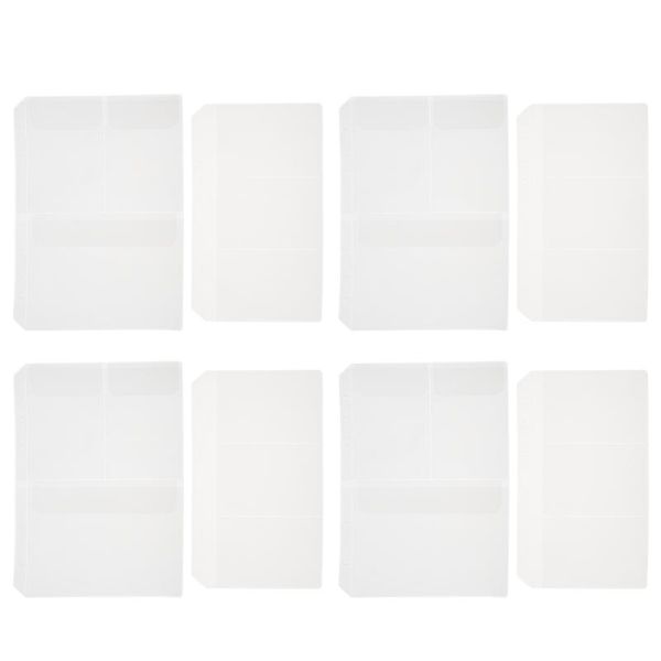 gift wrap 10pcs practical a5a6 zipper style eva loose-leaf book calling-card pockets white
gift wrap 10pcs practical a5a6 zipper style eva loose-leaf book calling-card pockets white