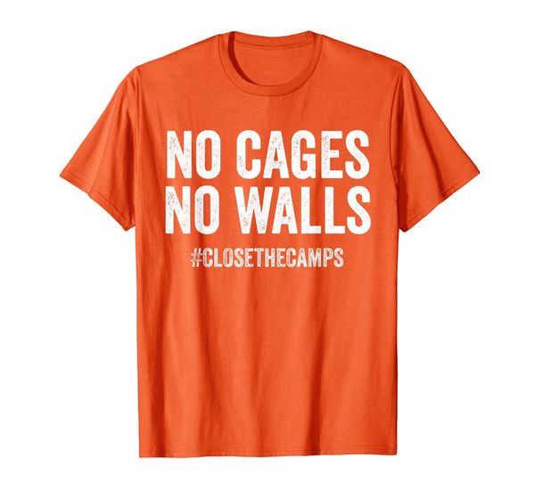 close the camps protest | #closethecamps | no cages no walls t-shirt, White;black
close the camps protest | #closethecamps | no cages no walls t-shirt, White;black