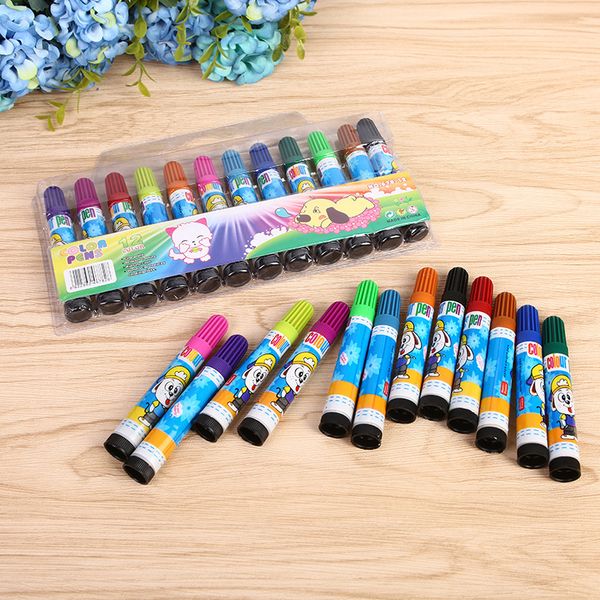 painting pens 12 pack children's set cartoon water suppli graffiti color pen creative stationery, Black;red
painting pens 12 pack children's set cartoon water suppli graffiti color pen creative stationery, Black;red