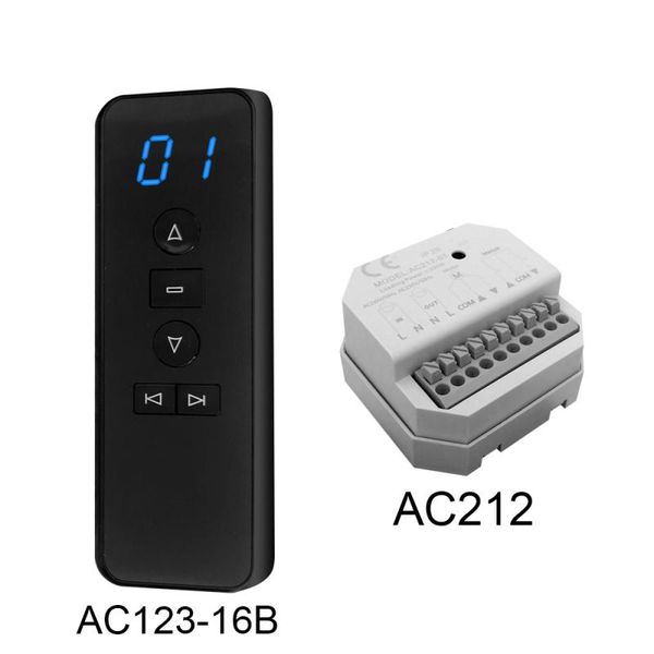 universal mini wireless 433.92mhz rf remote control ac230v receiver for tubular motorized venetian blinds automated controlers
universal mini wireless 433.92mhz rf remote control ac230v receiver for tubular motorized venetian blinds automated controlers