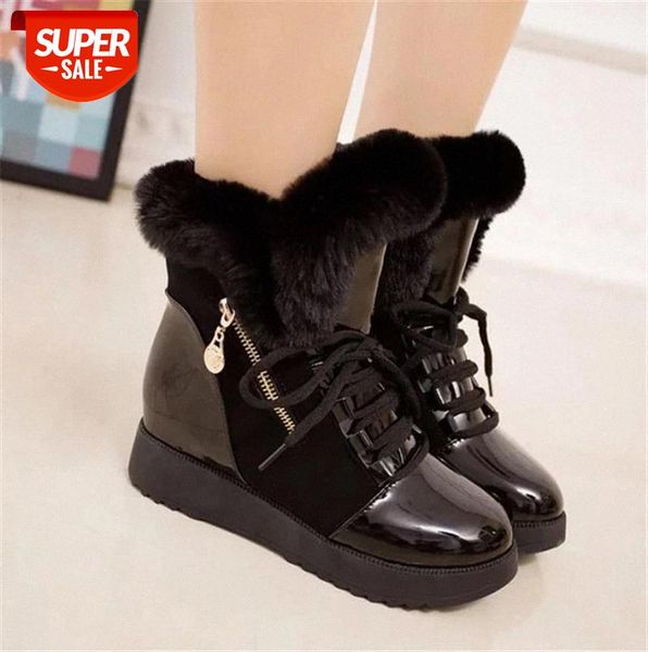 natural wool fur women snow boots fashion winter warm ankle boots women comfortable lace-up flat shoes platform metal decoration #hn9i
natural wool fur women snow boots fashion winter warm ankle boots women comfortable lace-up flat shoes platform metal decoration #hn9i