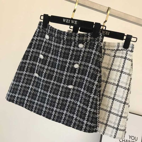 skirts plaid women autumn and winter double-breasted woolen bag hip skirt qwqu, Black
skirts plaid women autumn and winter double-breasted woolen bag hip skirt qwqu, Black