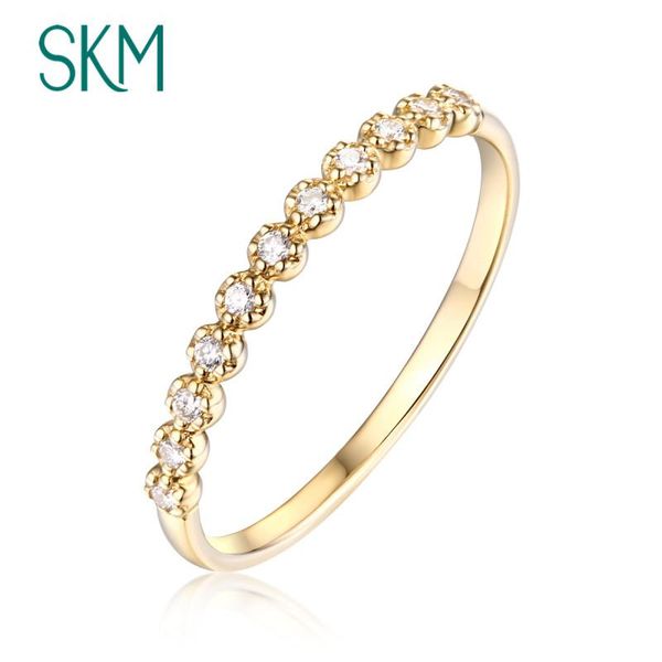 cluster rings skm diamond wedding band women gold bridal set thin dainty ring half eternity delicate, Golden;silver
cluster rings skm diamond wedding band women gold bridal set thin dainty ring half eternity delicate, Golden;silver