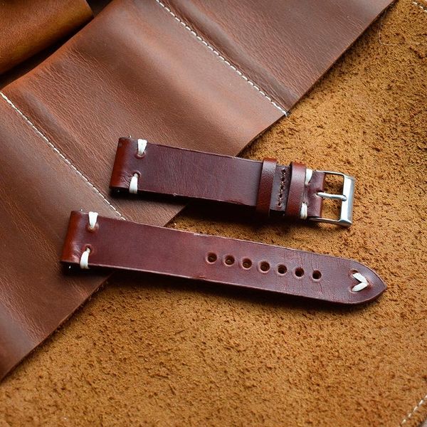 watch bands hand made genuine vintage leather strap stitched retro watchband with quick release steel spring bars 20mm 22mm 24mm, Black;brown
watch bands hand made genuine vintage leather strap stitched retro watchband with quick release steel spring bars 20mm 22mm 24mm, Black;brown