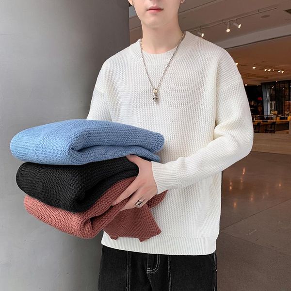 men's sweaters winter high school students half turtleneck sweater men thickened youth thick knit boy tide, White;black
men's sweaters winter high school students half turtleneck sweater men thickened youth thick knit boy tide, White;black