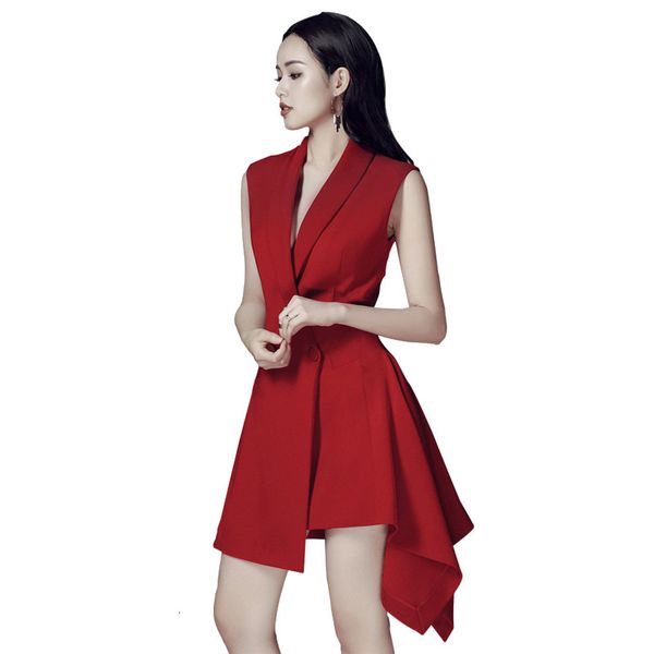 dress summer women elegant collar entired red belt mini dressed irregular ladies professional naked clothes in occasional 9203, Black;gray
dress summer women elegant collar entired red belt mini dressed irregular ladies professional naked clothes in occasional 9203, Black;gray
