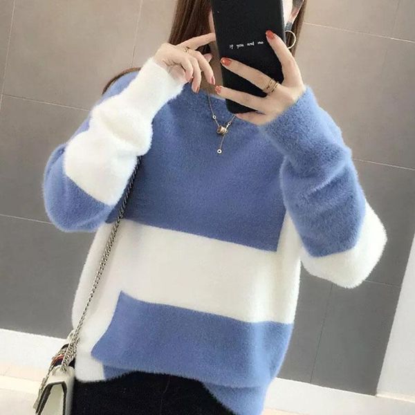 women's sweaters christmas sweater women winter 2021 korean version loose fashion pullover velvet long sleeve, White;black
women's sweaters christmas sweater women winter 2021 korean version loose fashion pullover velvet long sleeve, White;black