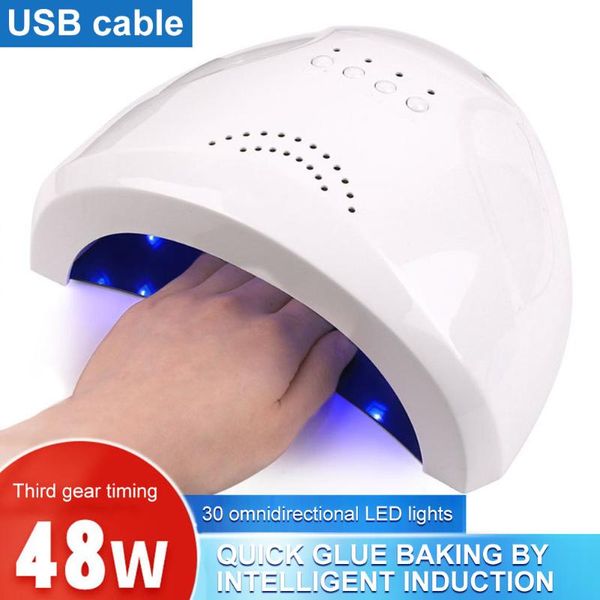 nail dryers 48w professional 30 led uv lamp for gel poli usb manicure induction polish quick drying light
nail dryers 48w professional 30 led uv lamp for gel poli usb manicure induction polish quick drying light