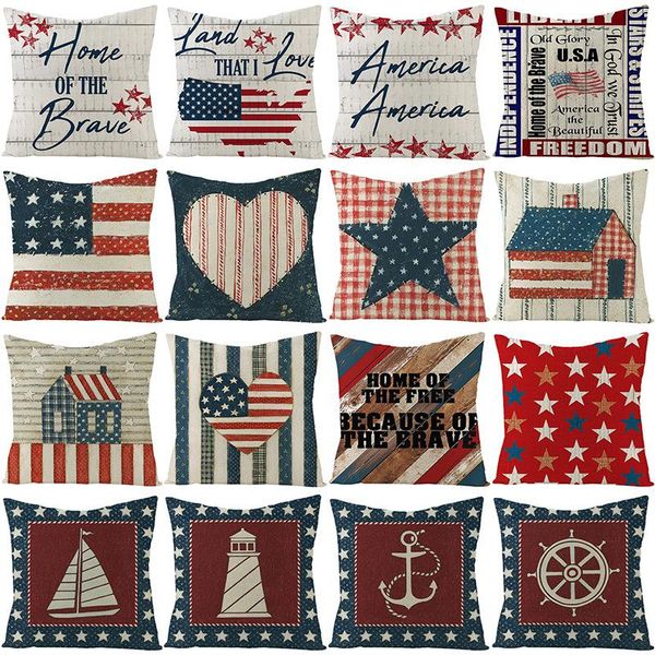 pillow case vintage american sign independence day decorative living room home sofa decoration throw cover pillowcase 1pc
pillow case vintage american sign independence day decorative living room home sofa decoration throw cover pillowcase 1pc