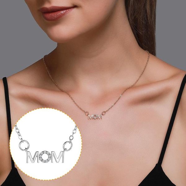 fashion women personality creative metal letter necklace mother's day gifts clavicle chain accessories jewelry pendant necklaces, Silver
fashion women personality creative metal letter necklace mother's day gifts clavicle chain accessories jewelry pendant necklaces, Silver