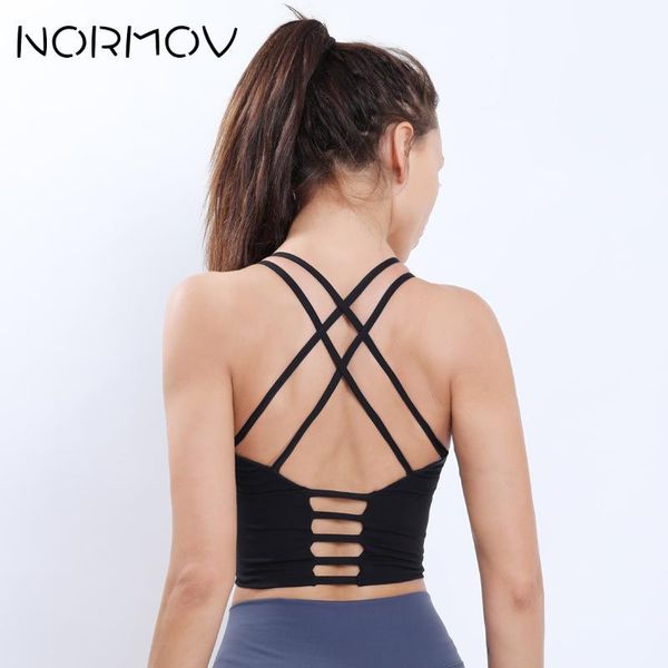 gym clothing normov quck dry yoga bra crop running vest fitness push up athletic sport black padded sports tank female, White;black
gym clothing normov quck dry yoga bra crop running vest fitness push up athletic sport black padded sports tank female, White;black