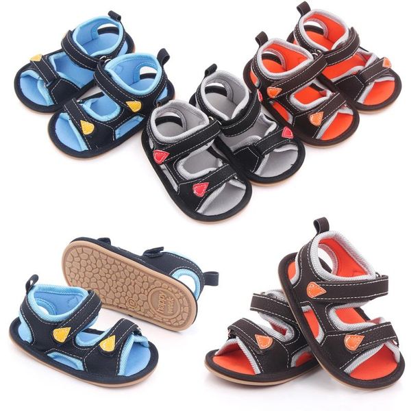 summer fashion baby boy girl sandals hollow breathable shoes toddler rubber sole non-slip first walkers 0-18m style, Black;red
summer fashion baby boy girl sandals hollow breathable shoes toddler rubber sole non-slip first walkers 0-18m style, Black;red