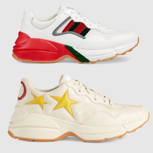 2021 luxury brand designer sports shoes leather rhyton sneakers beige mens sneaker vintage chaussures womens shoe designers basketball size, Black
2021 luxury brand designer sports shoes leather rhyton sneakers beige mens sneaker vintage chaussures womens shoe designers basketball size, Black