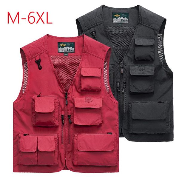 men's vests big size 5xl 6xl fishing vest with multi-pocket zip for pography travel quick-drying mesh army sleeveless jacket, Black;white
men's vests big size 5xl 6xl fishing vest with multi-pocket zip for pography travel quick-drying mesh army sleeveless jacket, Black;white