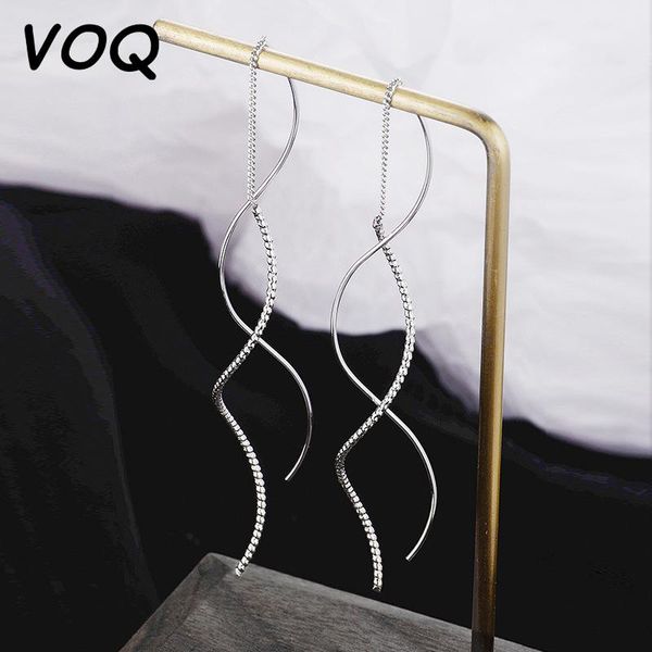 dangle & chandelier voq 925 sterling silver exquisite wavy simple earrings fashion temperament tassel long female jewelry
dangle & chandelier voq 925 sterling silver exquisite wavy simple earrings fashion temperament tassel long female jewelry