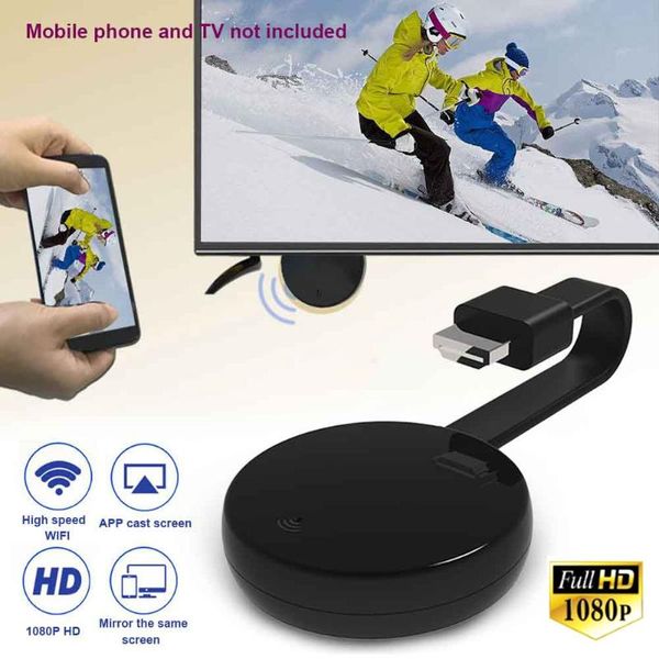 smart home control 2.4g wireless wifi monitor screen mirroring receiver hd tv meeting room multifunction 1080p 60fps theater mobile phone