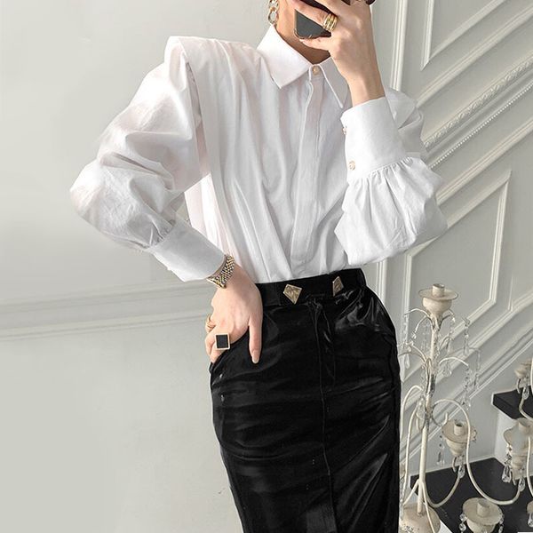 dress office lady outfits long sleeve vintage blouses and high waist black faux leather skirt elegant two piece sets v859 av4s, Black;gray
dress office lady outfits long sleeve vintage blouses and high waist black faux leather skirt elegant two piece sets v859 av4s, Black;gray