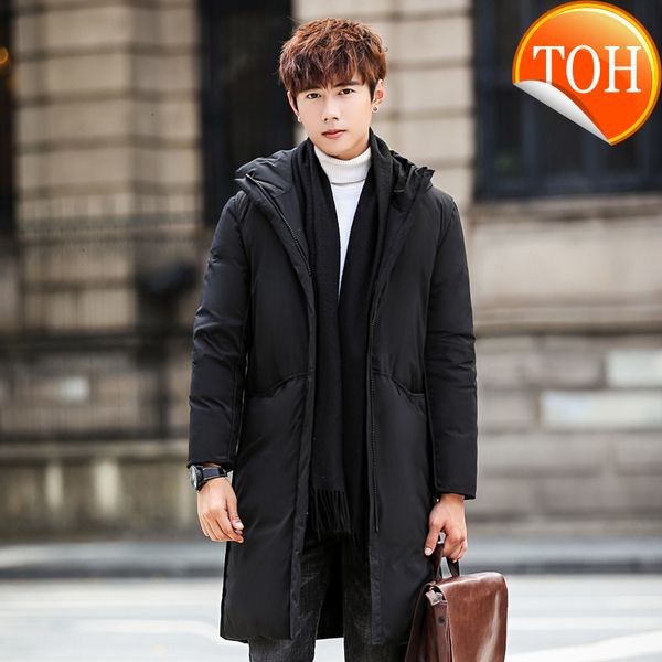 warm thick winter mid-length down jacket men brand clothing x-long male white duck coat m-3xl, Black
warm thick winter mid-length down jacket men brand clothing x-long male white duck coat m-3xl, Black