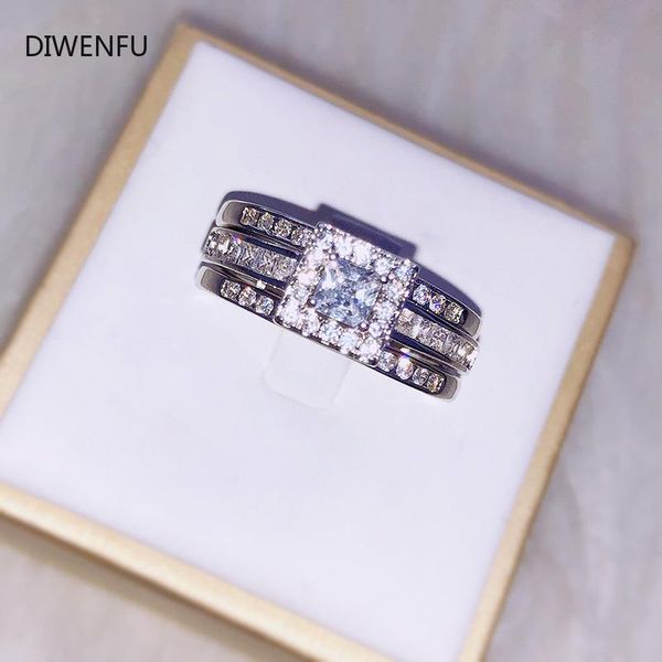 cluster rings 925 sterling silver women romantic wedding band bridal sets with cz ring set gift white diamond luxury jewelry, Golden;silver
cluster rings 925 sterling silver women romantic wedding band bridal sets with cz ring set gift white diamond luxury jewelry, Golden;silver