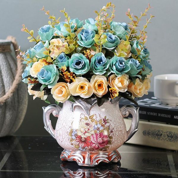 decorative flowers & wreaths 32cm artificial flower plant 6 forks rose silk fake bouquet diy wedding living room party salon el home decorat
decorative flowers & wreaths 32cm artificial flower plant 6 forks rose silk fake bouquet diy wedding living room party salon el home decorat