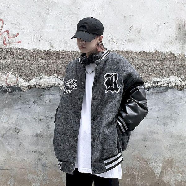 women's jackets 2021 street retro embroidery baseball uniform jacket men and women trendy brand hip-hop loose wild casual couples no, Black;brown
women's jackets 2021 street retro embroidery baseball uniform jacket men and women trendy brand hip-hop loose wild casual couples no, Black;brown