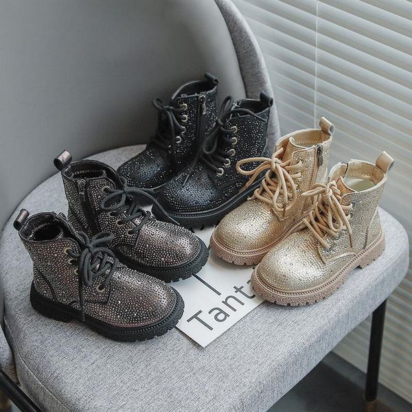boots kids autumn baby girls ankle shoes children fashion brand boys rhinestone riding soft bling, Black;grey
boots kids autumn baby girls ankle shoes children fashion brand boys rhinestone riding soft bling, Black;grey