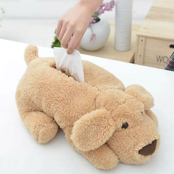 tissue boxes & napkins cute cartoon plush teddy dog cover box paper container napkin storage holder case dispenser home decor room car acces
tissue boxes & napkins cute cartoon plush teddy dog cover box paper container napkin storage holder case dispenser home decor room car acces