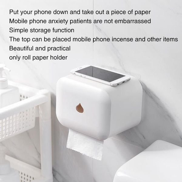 toilet paper holders container roll holder dispenser waterproof tissue with cover self adhesive wall mounted bathroom home shelf storage
toilet paper holders container roll holder dispenser waterproof tissue with cover self adhesive wall mounted bathroom home shelf storage