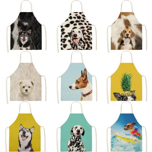 aprons cute dogs cartoon printed kitchen for women household cleaning accessories cotton linen cooking apron68x55cm
aprons cute dogs cartoon printed kitchen for women household cleaning accessories cotton linen cooking apron68x55cm