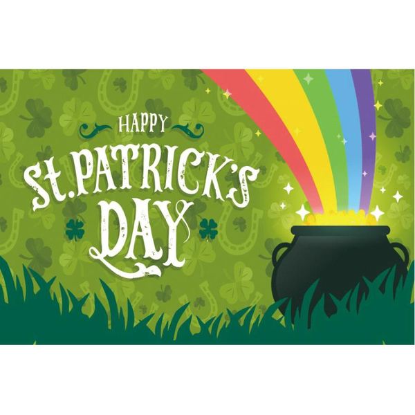 party decoration st. patrick's day backdrop gold coins emit rainbow green pography background family decor po booth studio prop
party decoration st. patrick's day backdrop gold coins emit rainbow green pography background family decor po booth studio prop